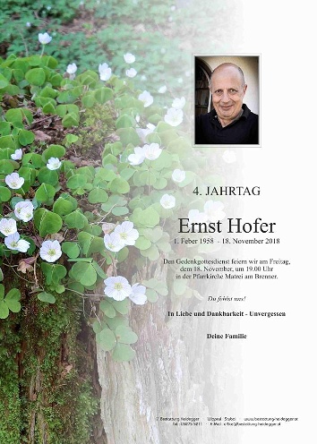 Ernst Hofer
